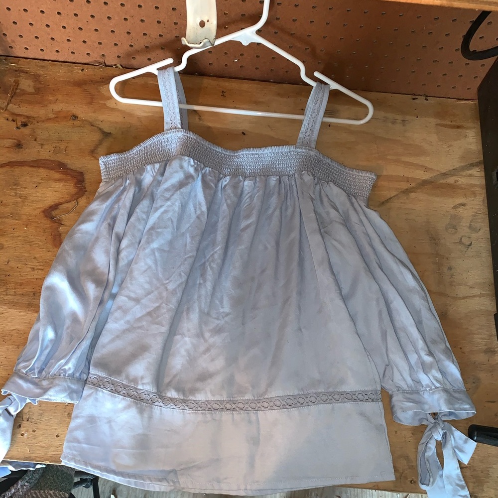 Off the shoulder shirt